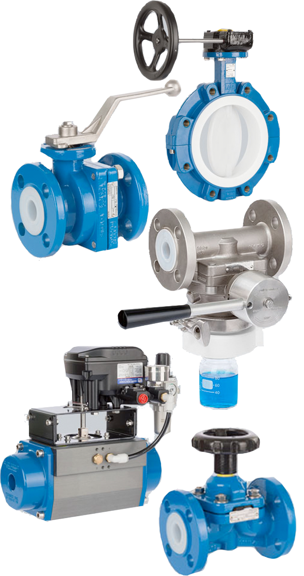 corosion and erosion resistant valves